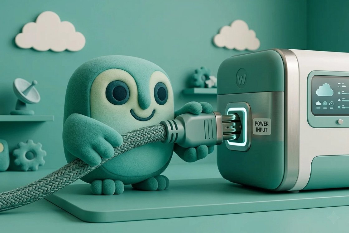 Wise de NettoWise uil in het ziekenhuis