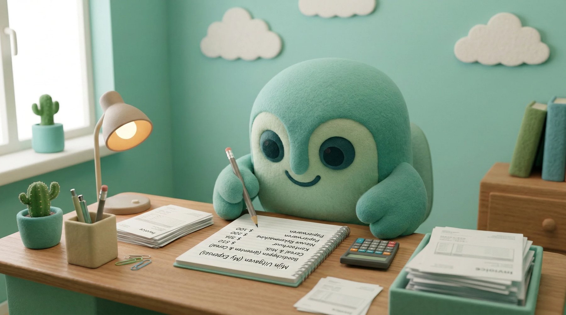 Wise de NettoWise uil wacht op de metro