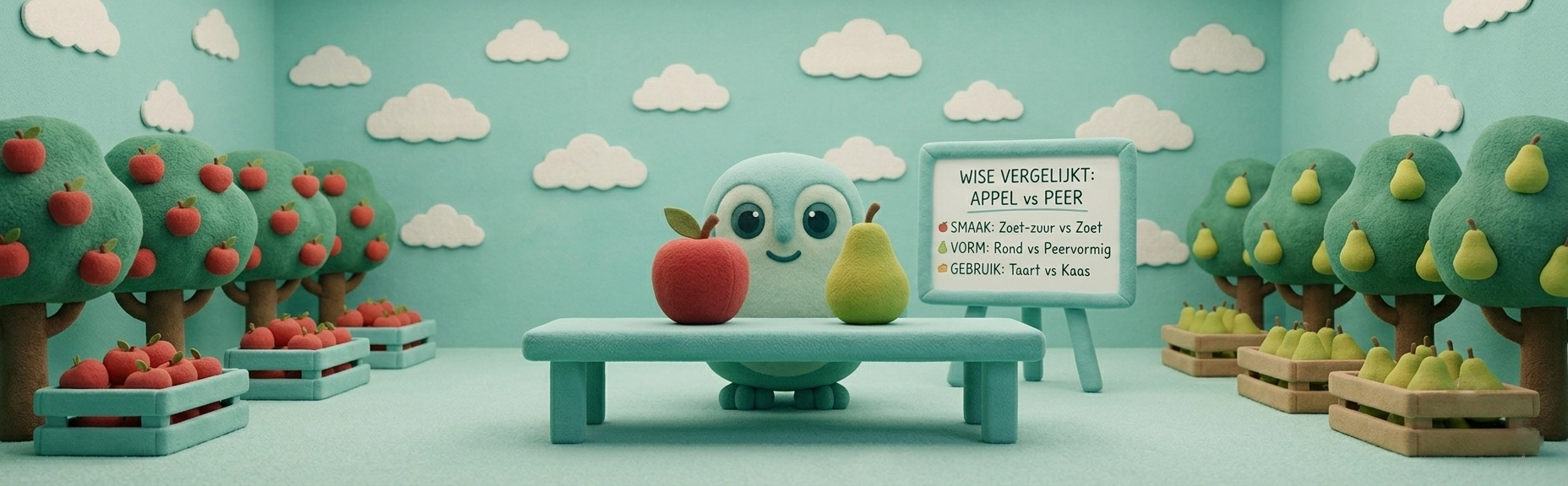 Wise de NettoWise uil vergelijkt appels met peren