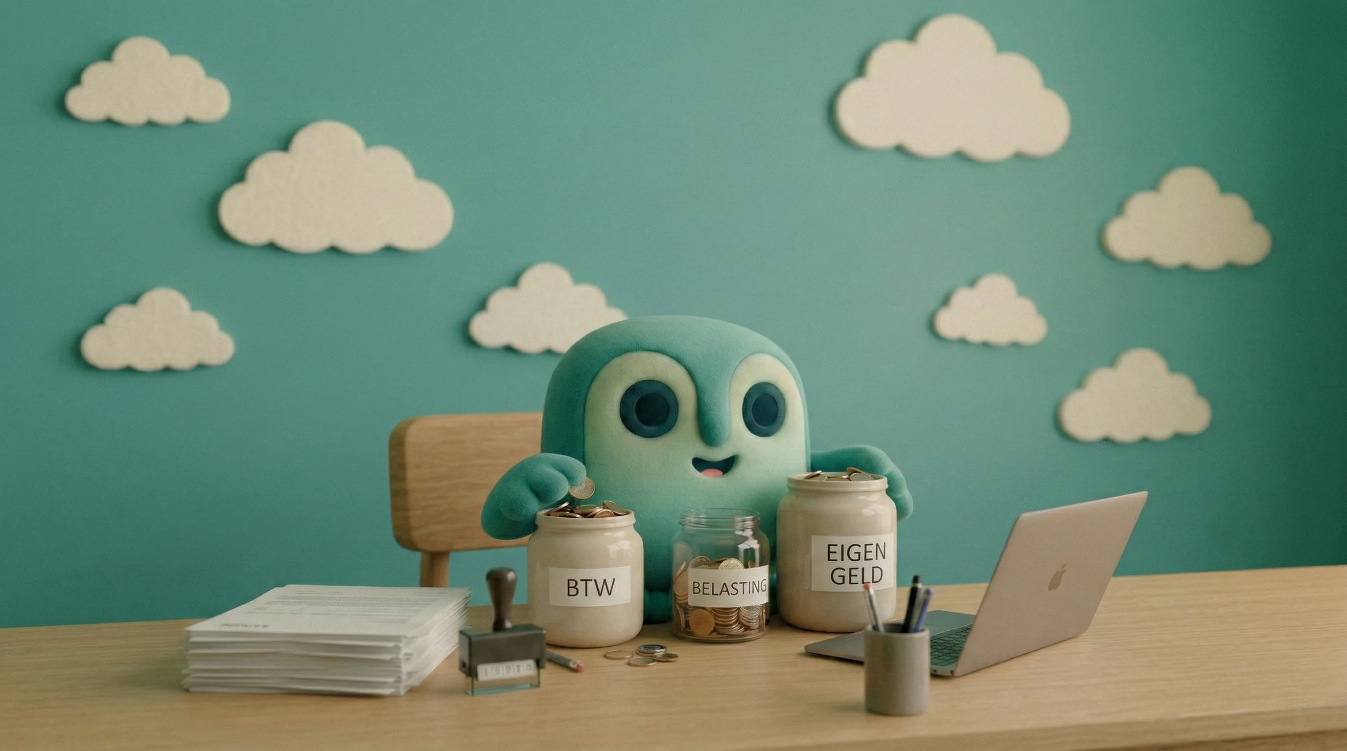 NettoWise met drie geldpotjes